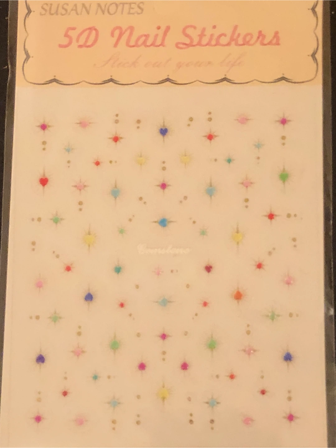 Susan Notes 5D Nail Stickers🏈 - photo 2