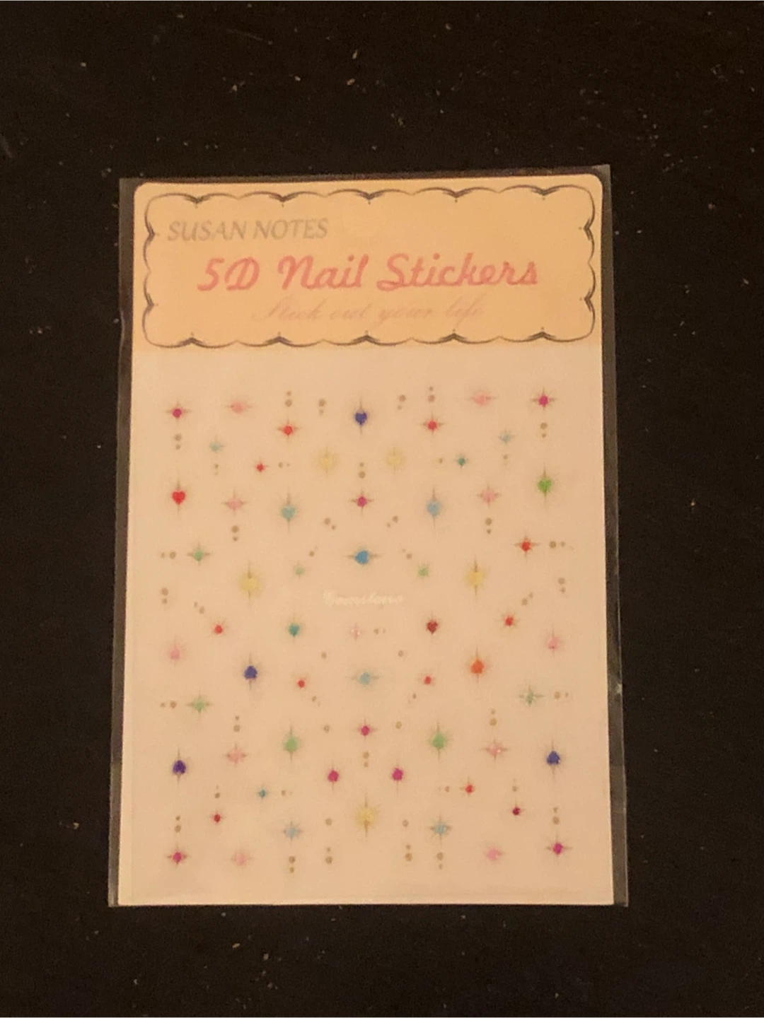 Susan Notes 5D Nail Stickers🏈