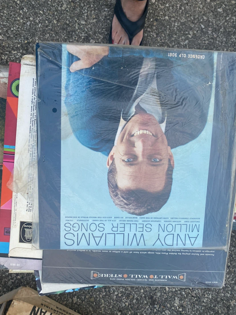 Andy Williams Million Seller Songs Vinyl Record