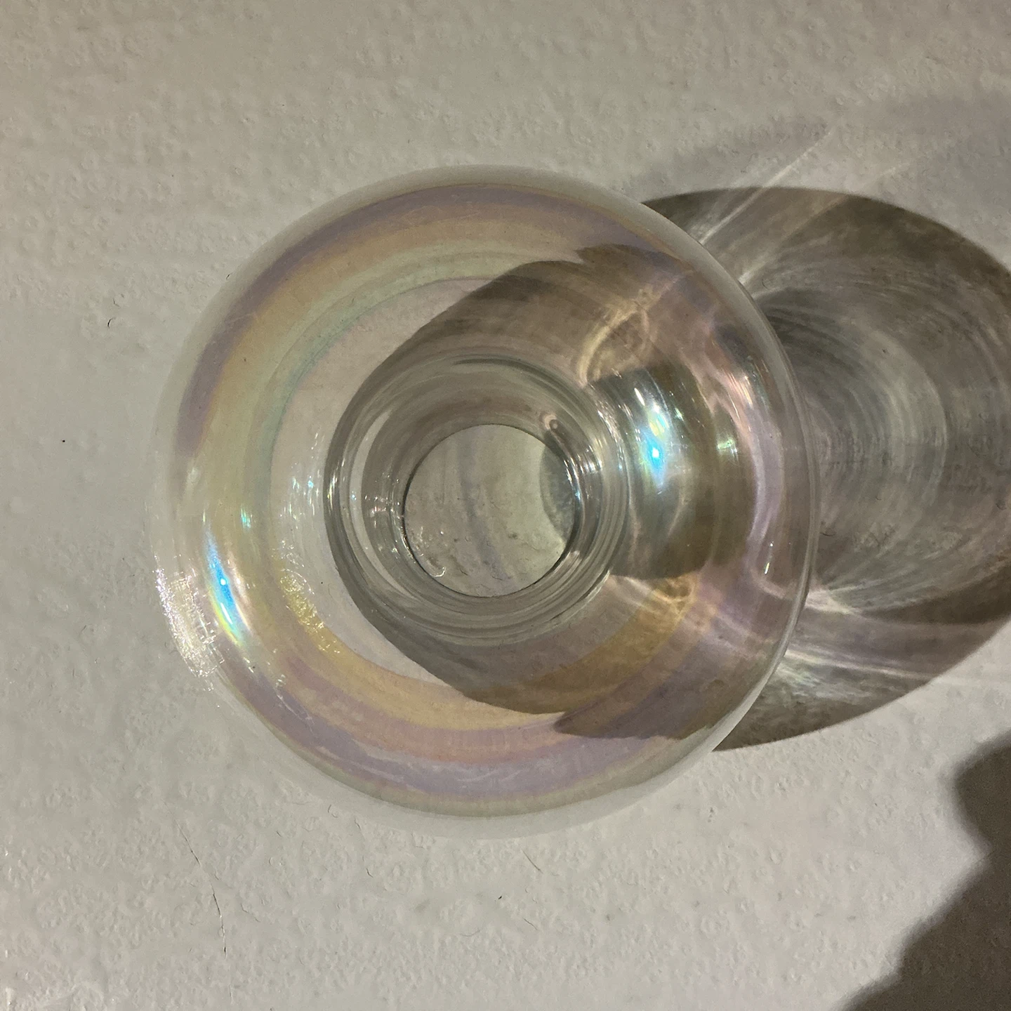 Set of 3 Iridescent Glass Votive Candle Holders - photo 2