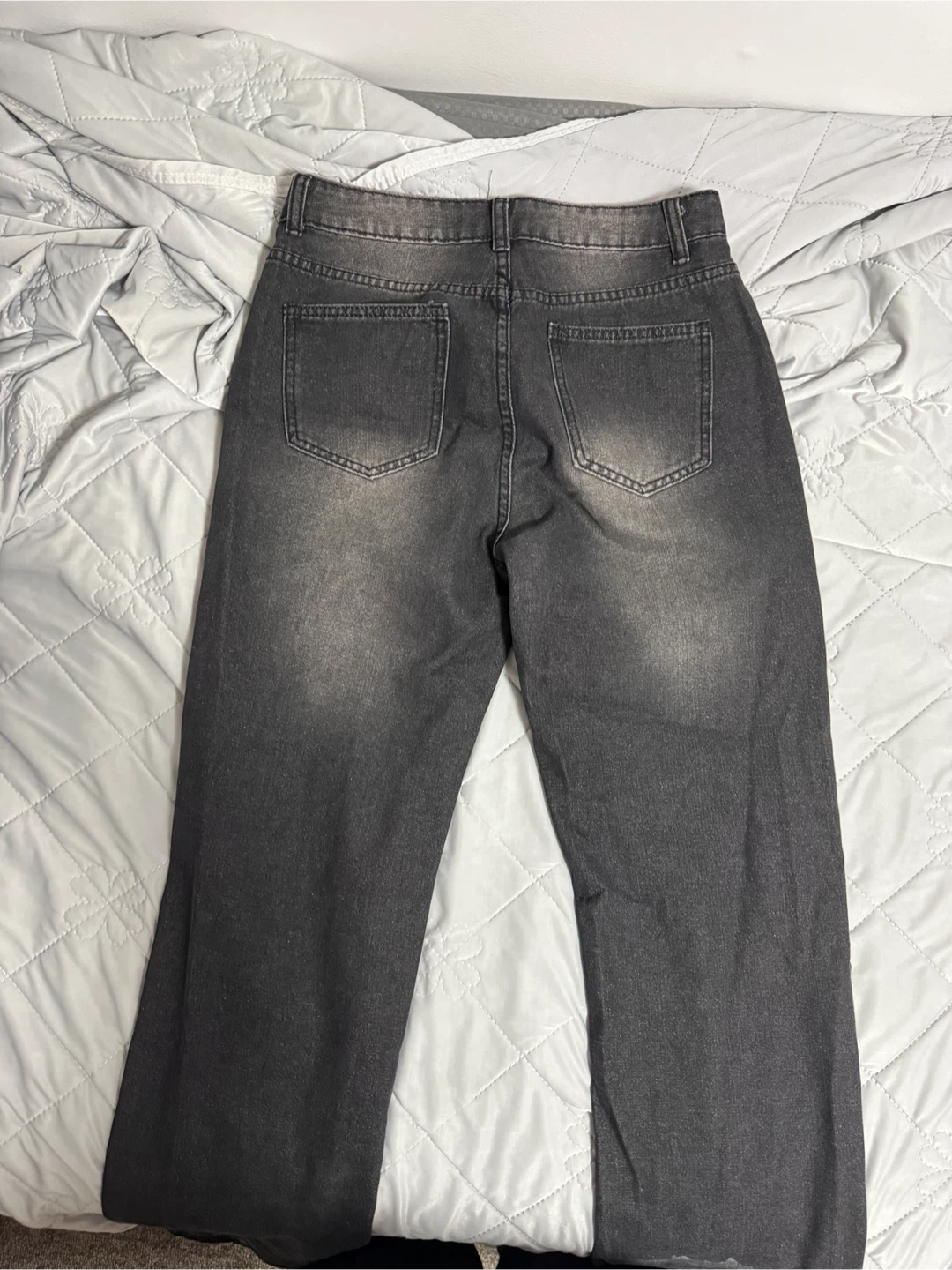 Black denim jeans - photo 2