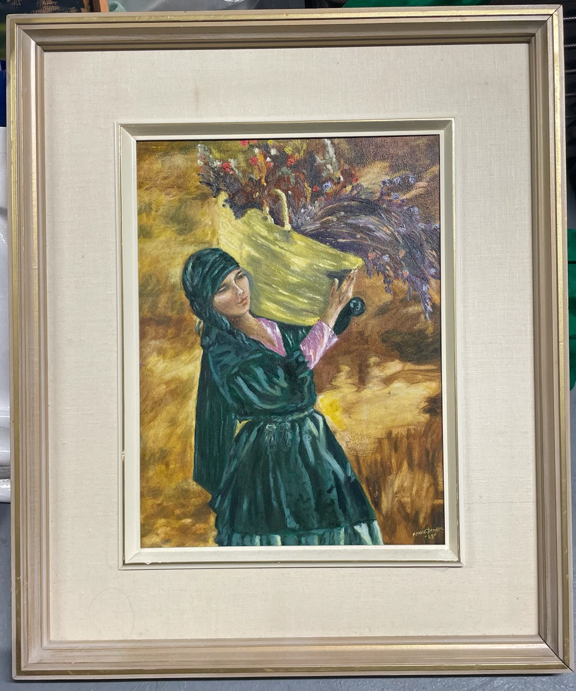Original oil painting by Monique Demers