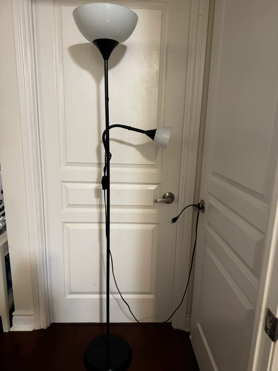 Black Mother-Daughter Floor Lamp