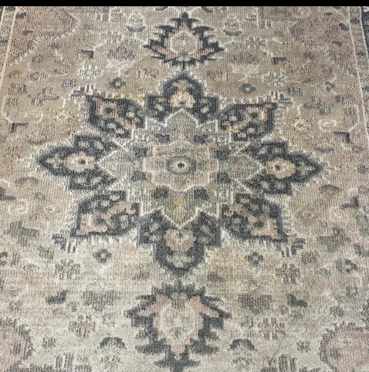 Santorini Area Rug Beige/Blue - photo 2