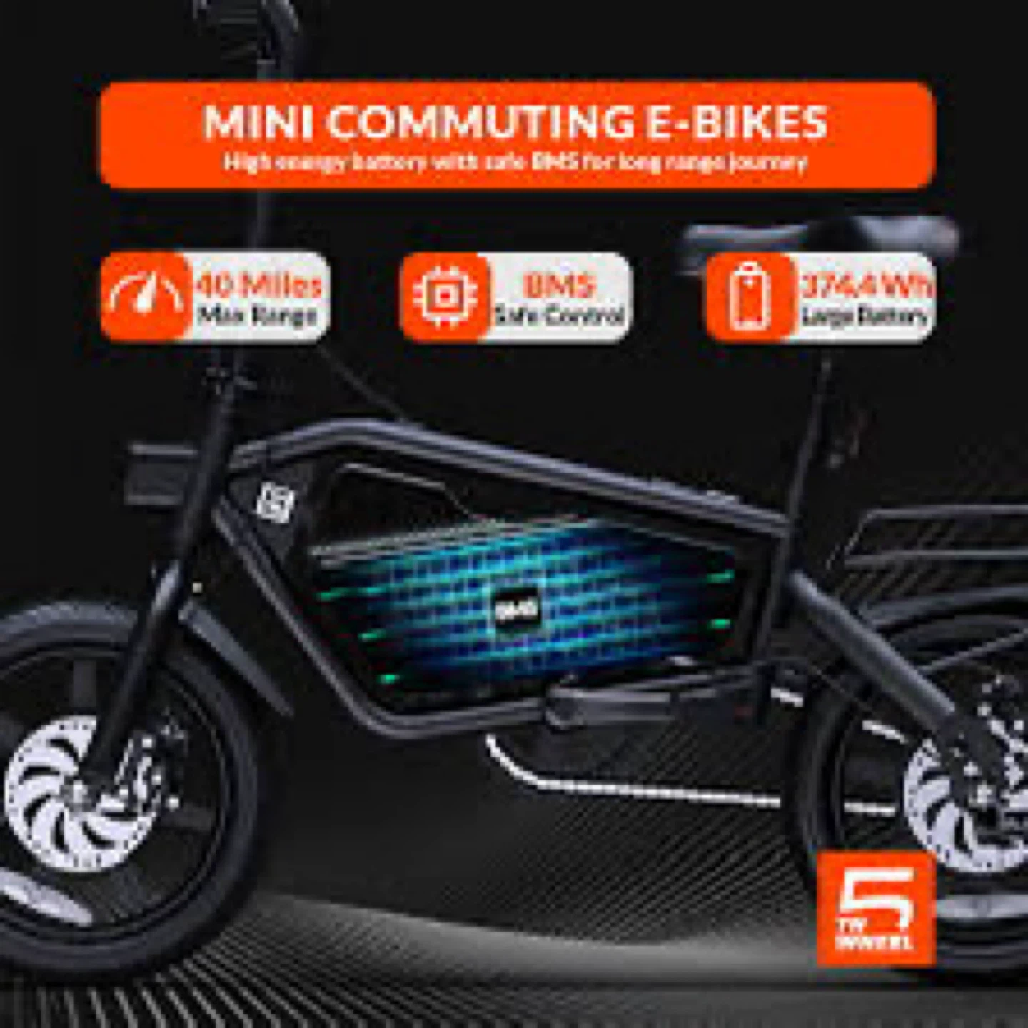 5TH WHEEL Commuting E-Bike Unopened