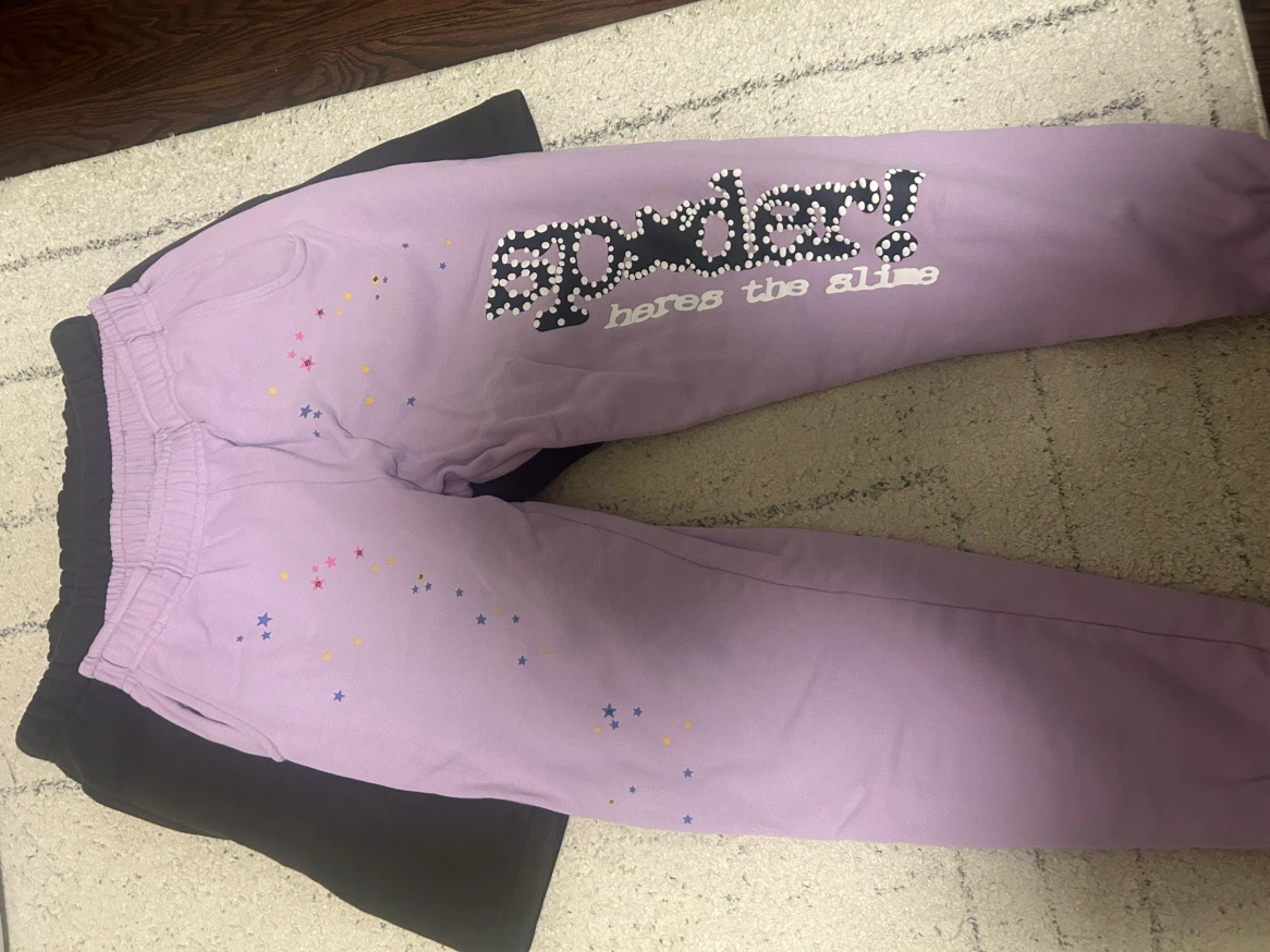 purple spider pants - photo 2