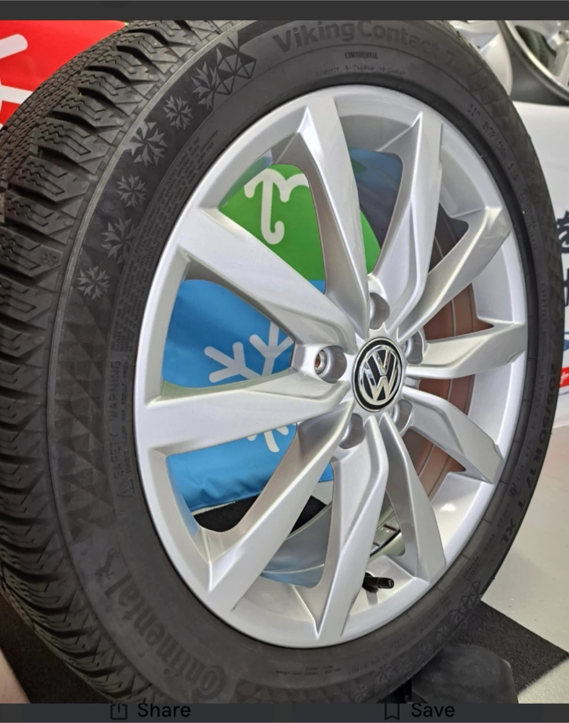Volkswagen Winter Tires and Alloy Wheels