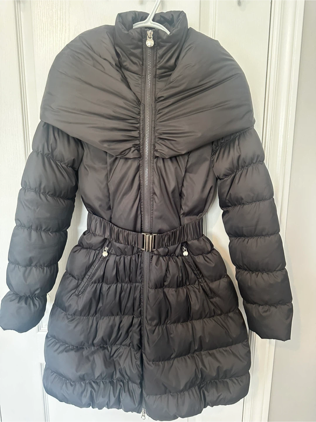 Women’s Black Puffer Down Winter Coat - photo 2