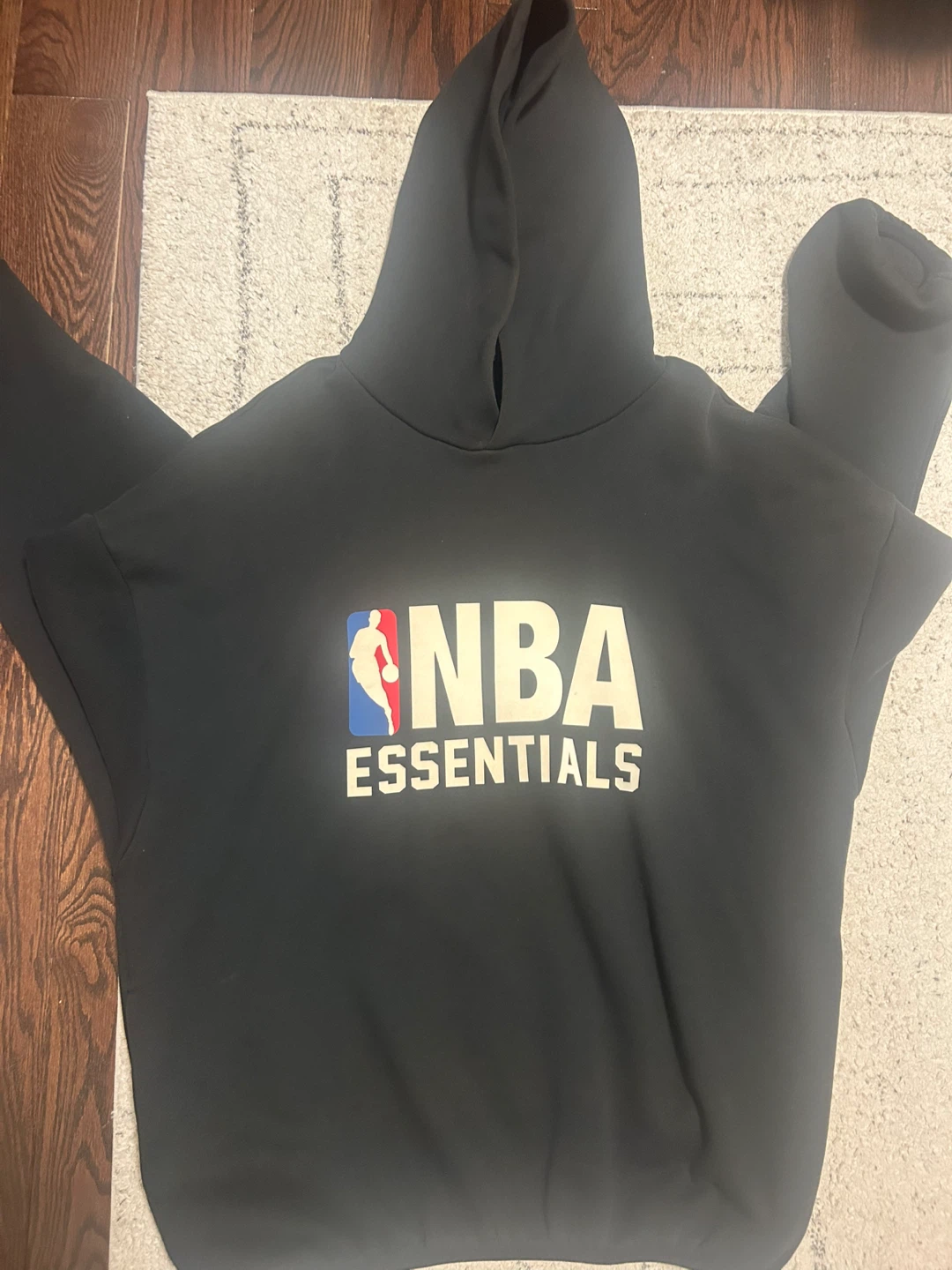 Black NBA Essentials Hoodie