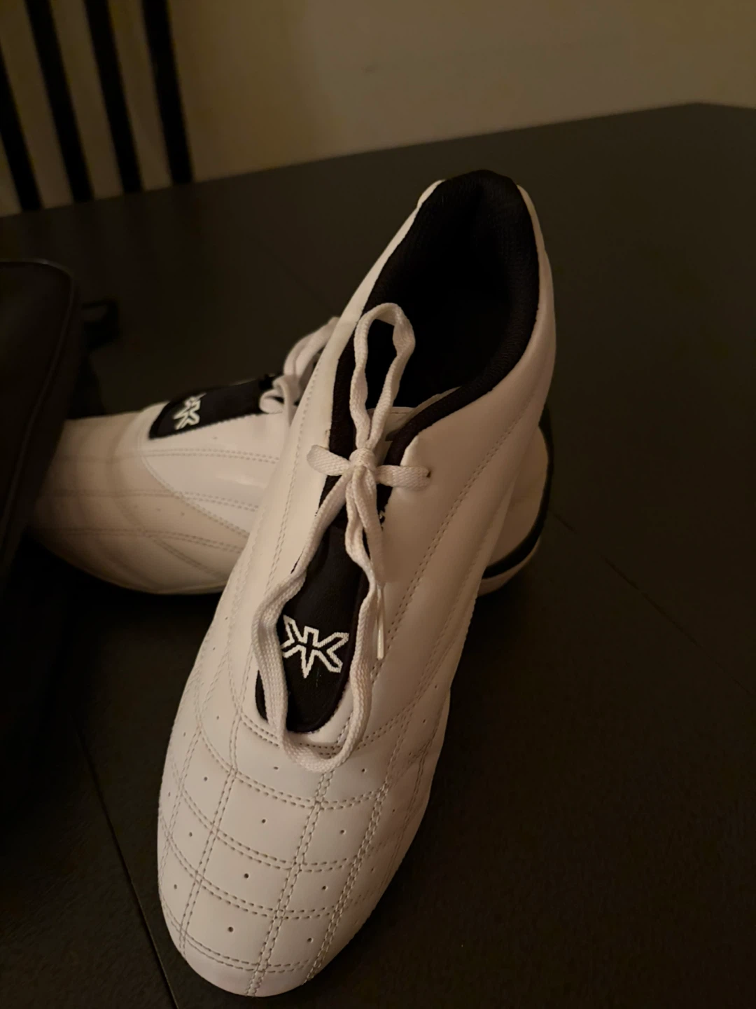 Kontact Sports White Shoes 🏈