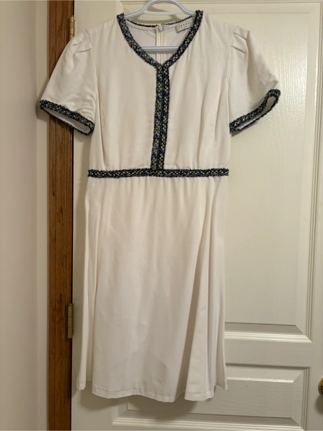 Sandro White Dress