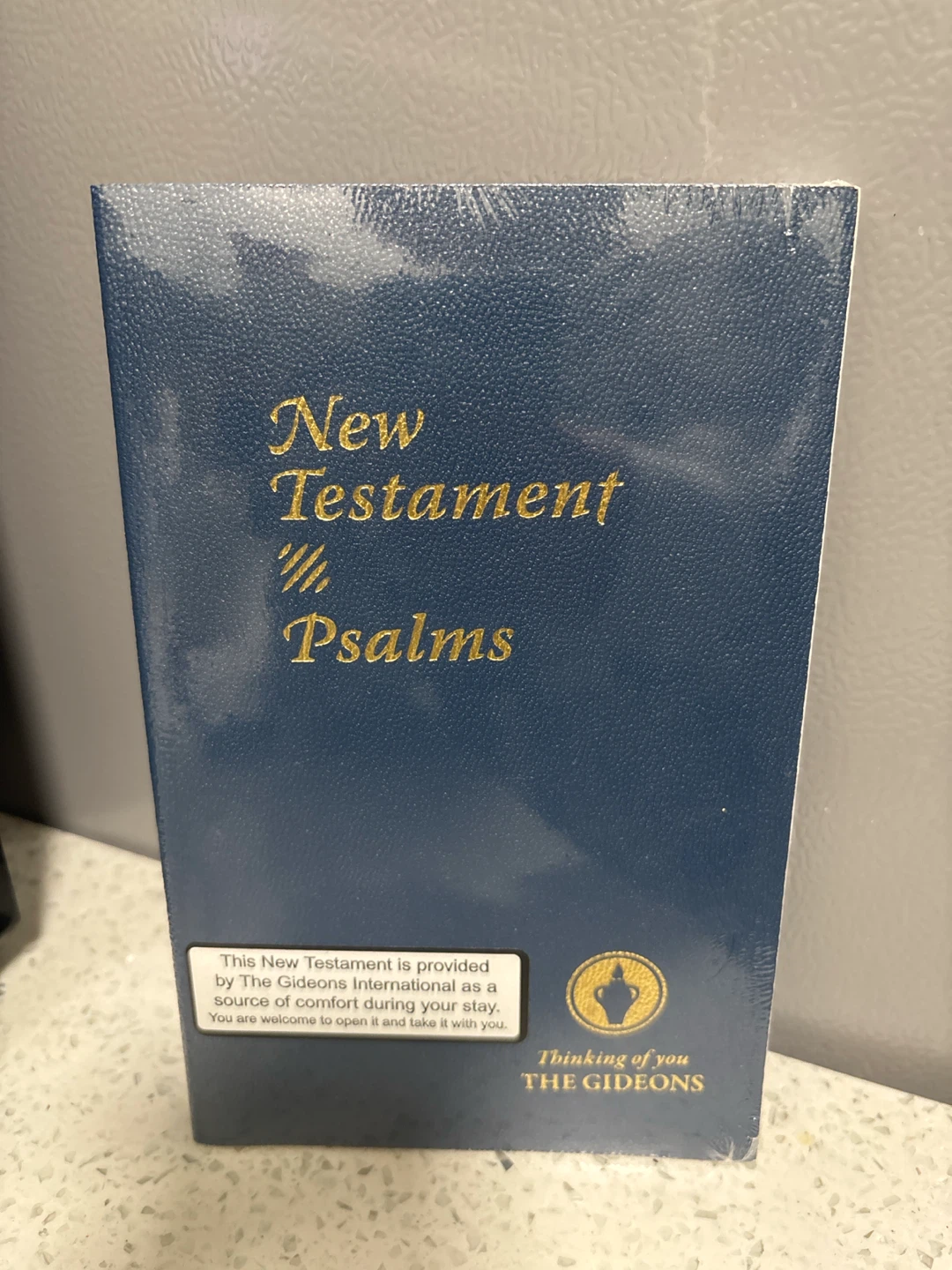 New Testament and Psalms by The Gideons International🏈