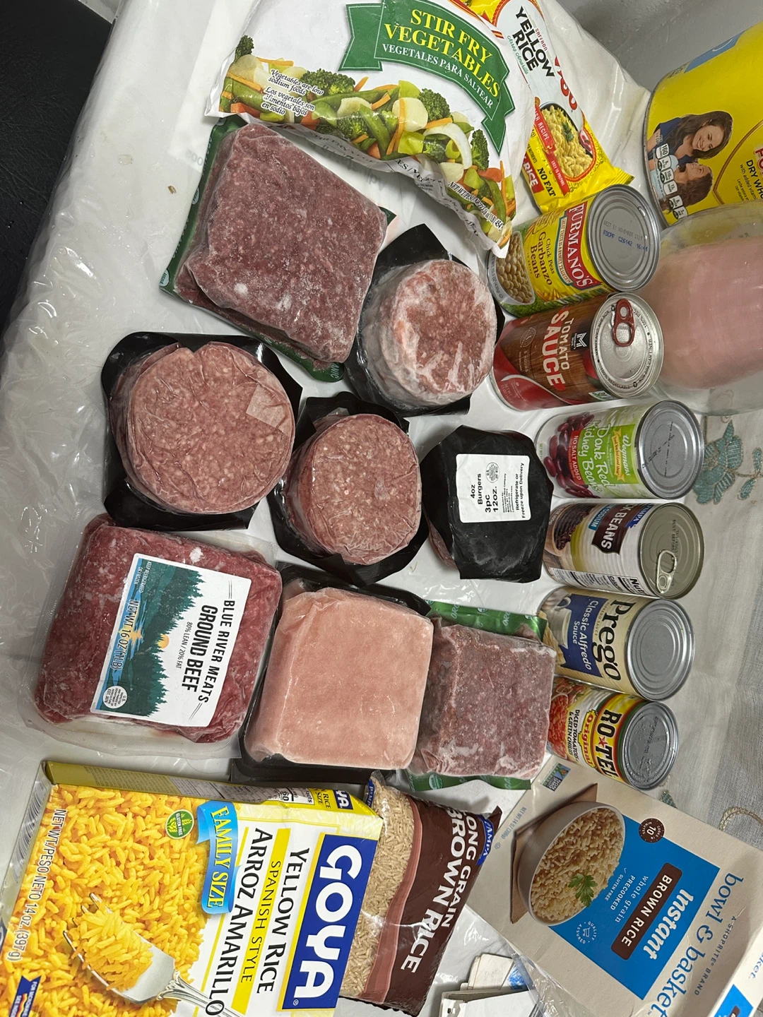 Assorted Frozen Meats and Pantry Staples - photo 2