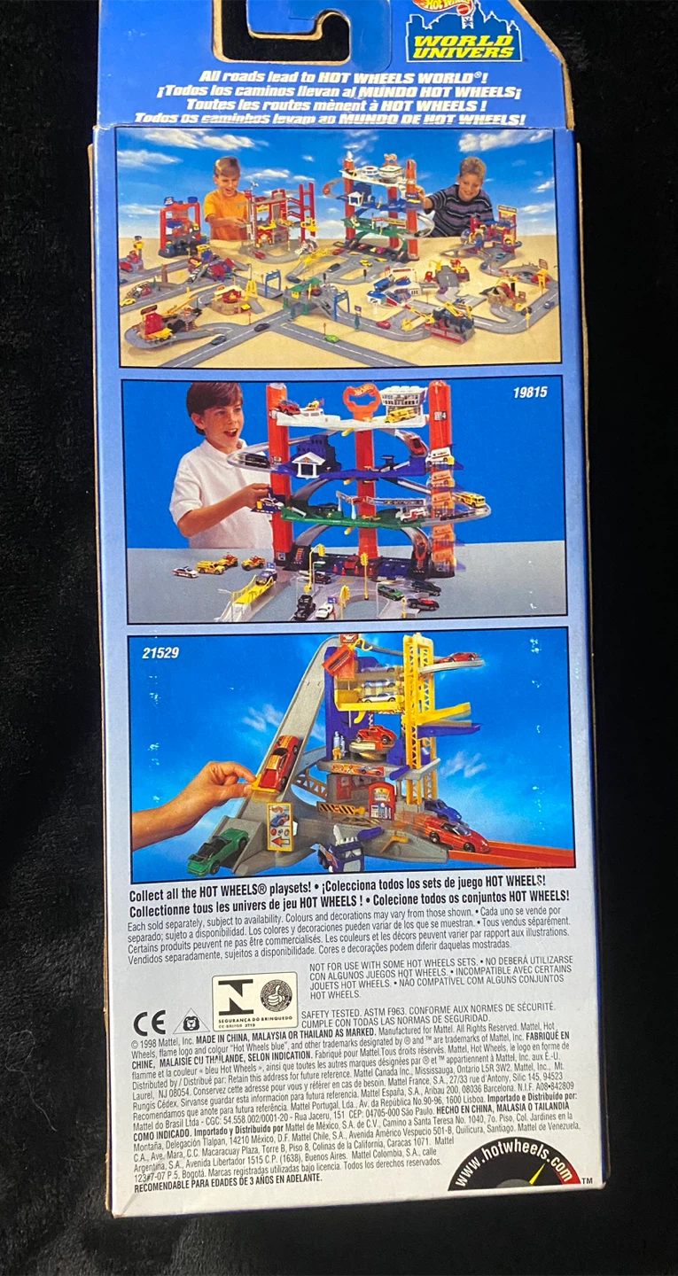 🏈 Vintage 1998 Hot Wheels Crazy Classics III 5-Pack - New In Box - photo 2