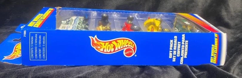 🏈 Vintage 1998 Hot Wheels Crazy Classics III 5-Pack - New In Box - photo 3