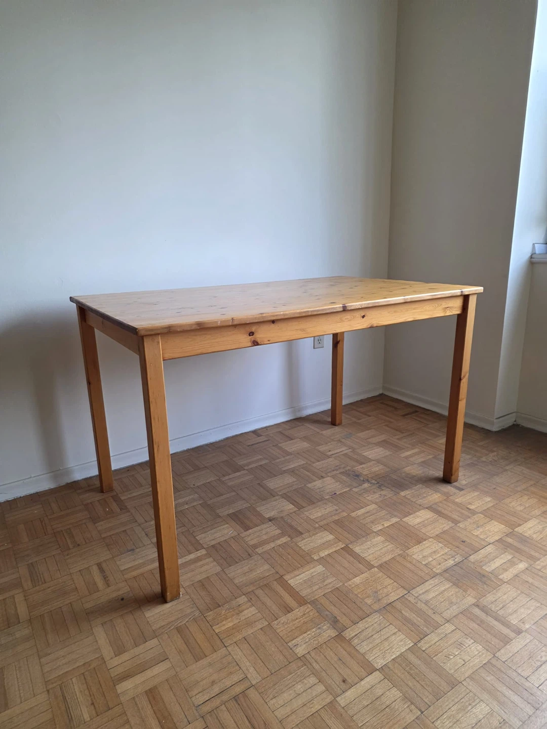Pine Wood Dining Table - photo 2