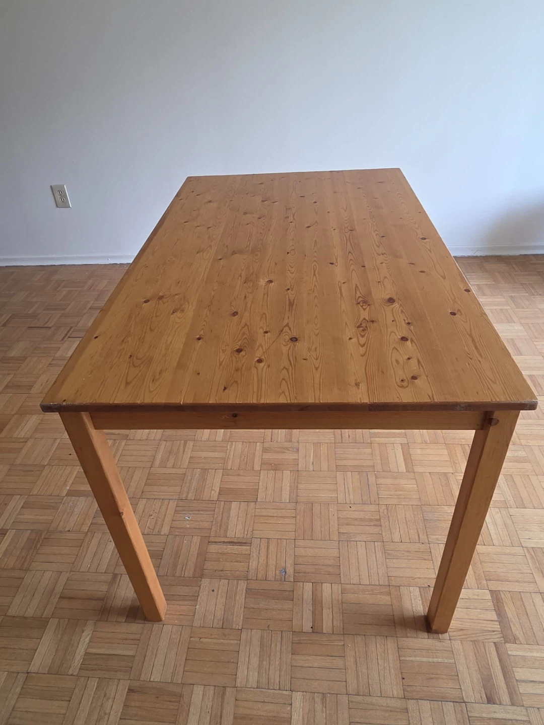 Pine Wood Dining Table - photo 3