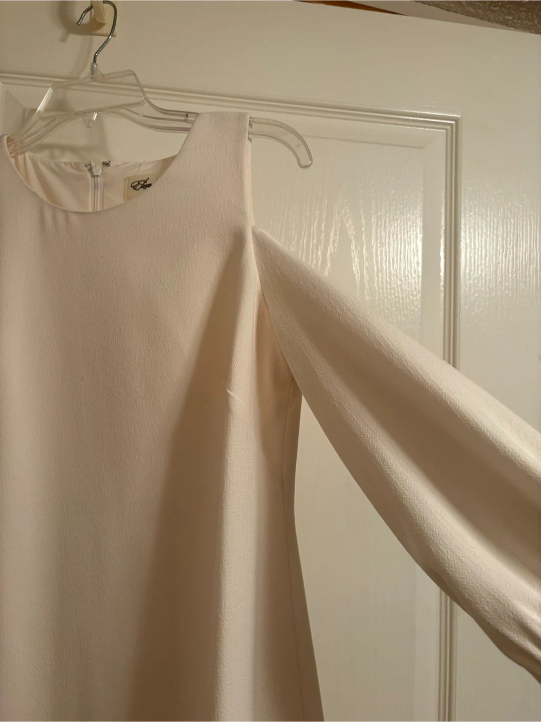 Eliza J Off-the-Shoulder Cream Dress - photo 2