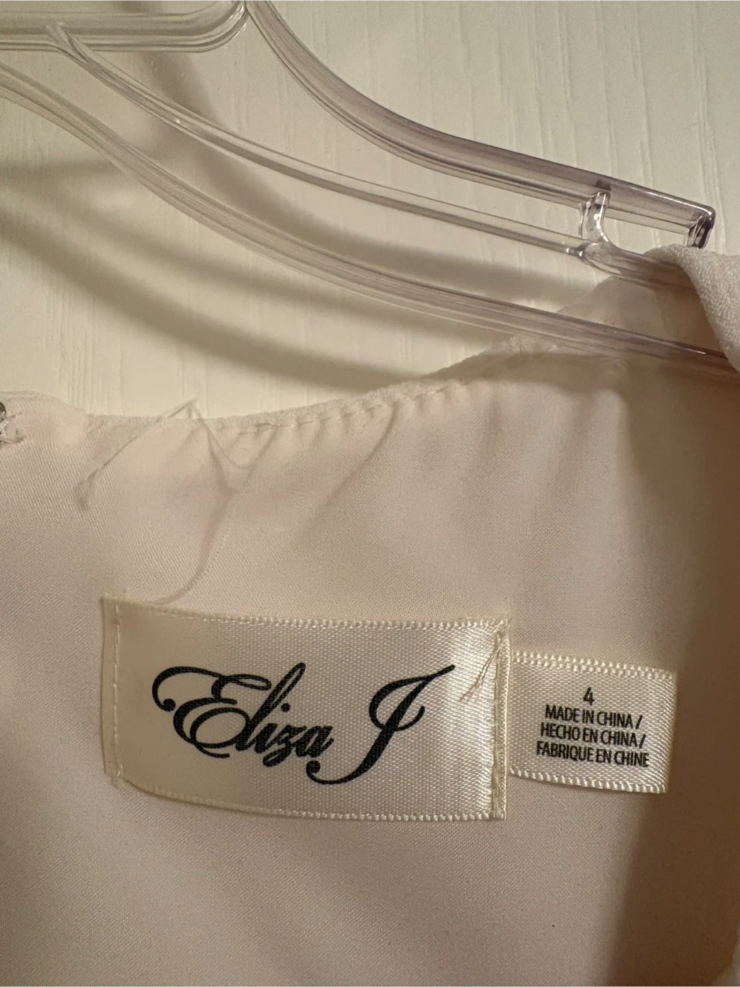 Eliza J Off-the-Shoulder Cream Dress - photo 3