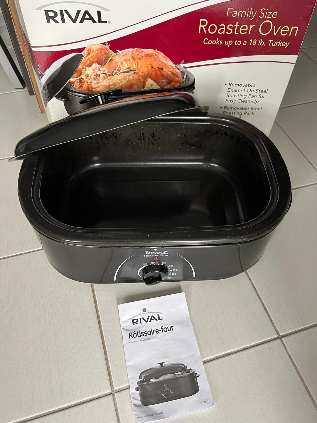 Rival Family Size 17 Quart Roaster Oven - photo 4