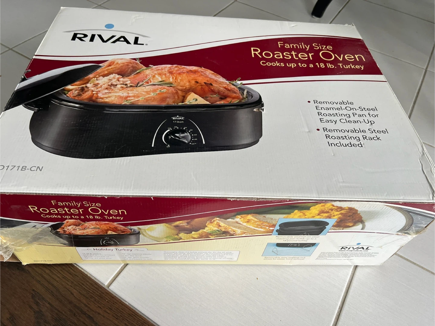 Rival Family Size 17 Quart Roaster Oven - photo 3