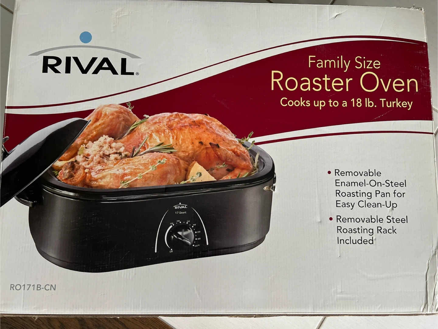 Rival Family Size 17 Quart Roaster Oven - photo 2