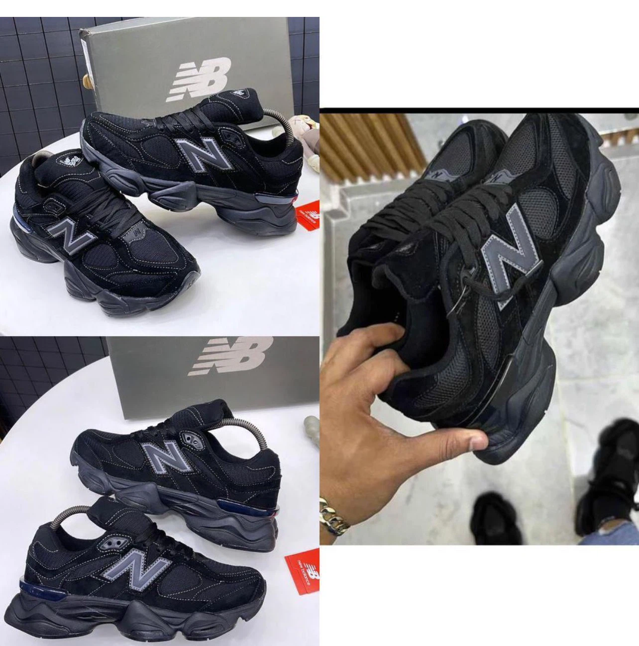New Balance 9060 Black Sneakers