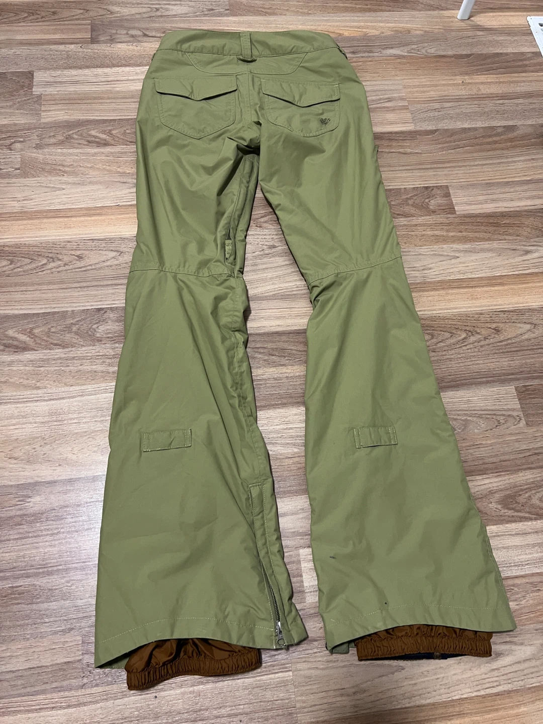 Women Burton Olive Green Snow Pants Size XXS - photo 3