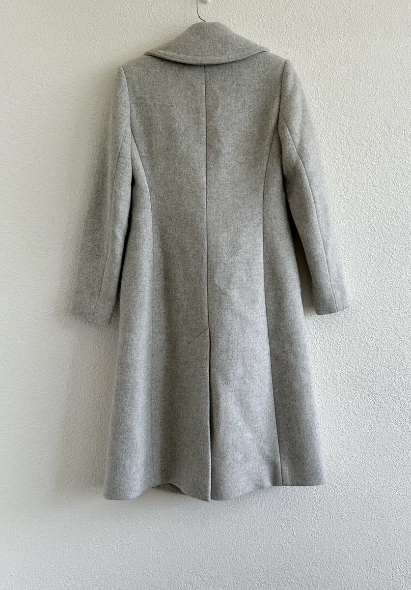Club Monaco Daylina Double-Breasted Wool Trench Coat - photo 2