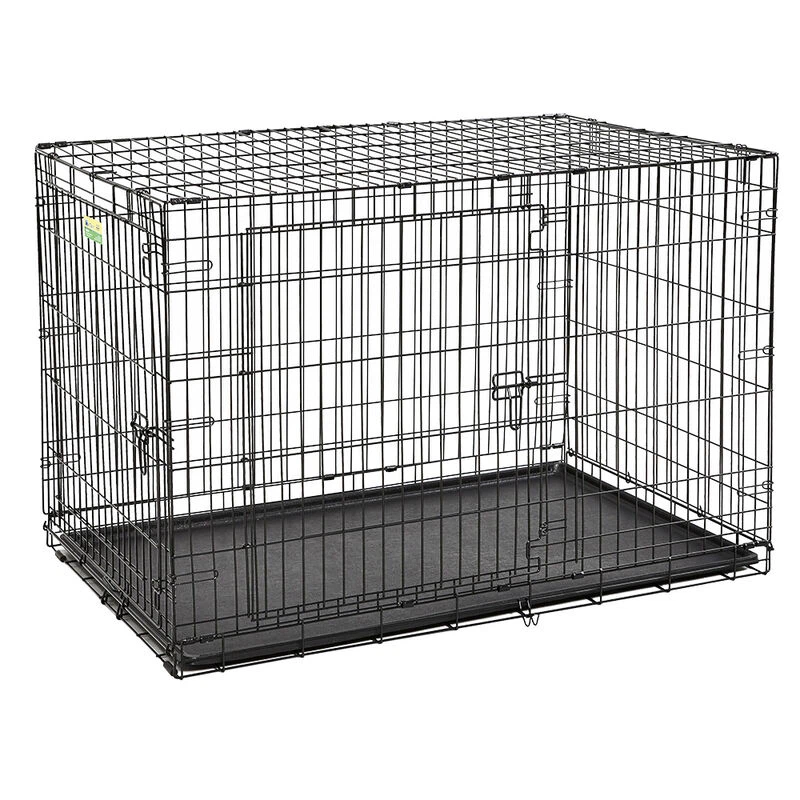 Metal Wire Dog Crate size in pics