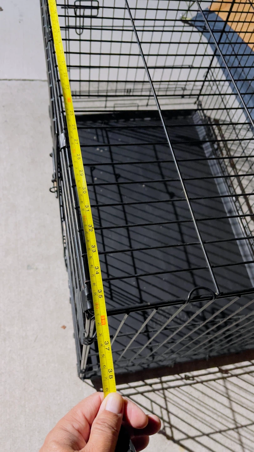 Metal Wire Dog Crate size in pics - photo 3