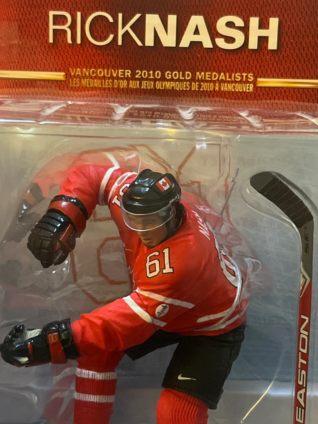 Rick Nash Team Canada Figurine (FREE Blue Jackets Puck ) - photo 2