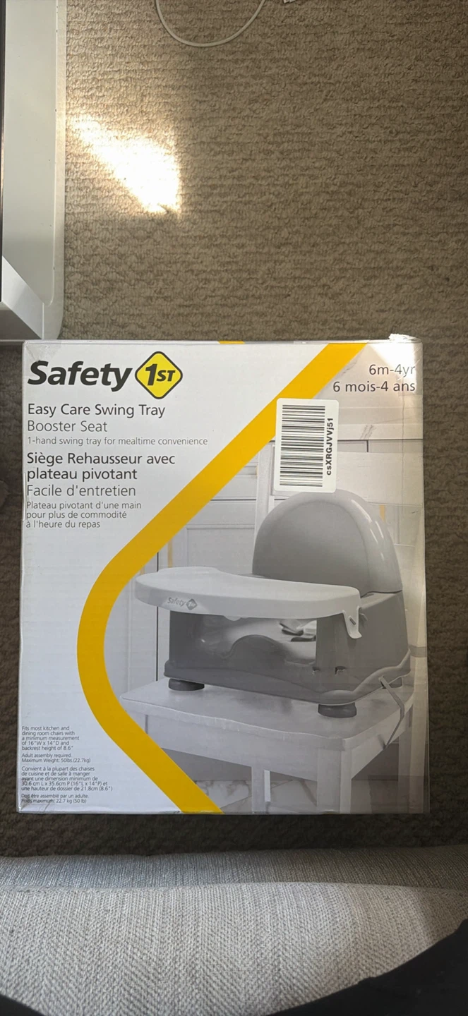 Safety 1st Easy Care Swing Tray Booster Seat - photo 2