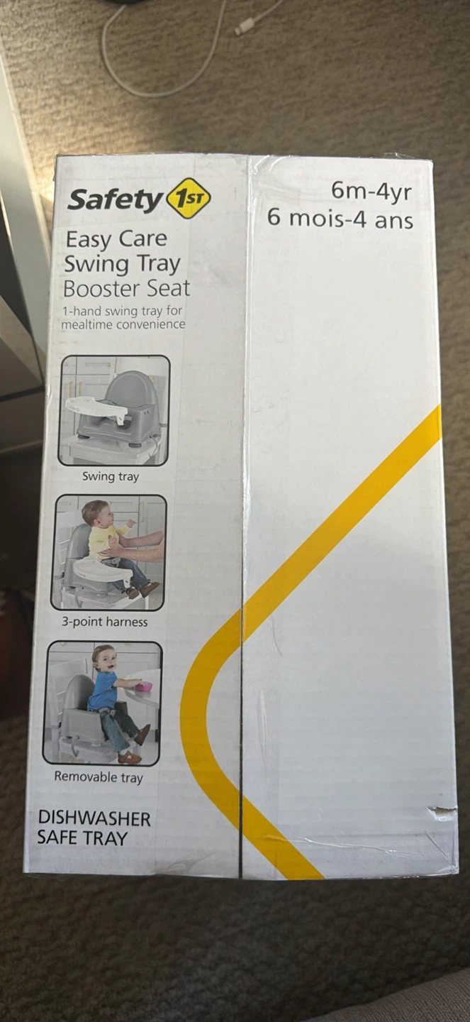 Safety 1st Easy Care Swing Tray Booster Seat - photo 3