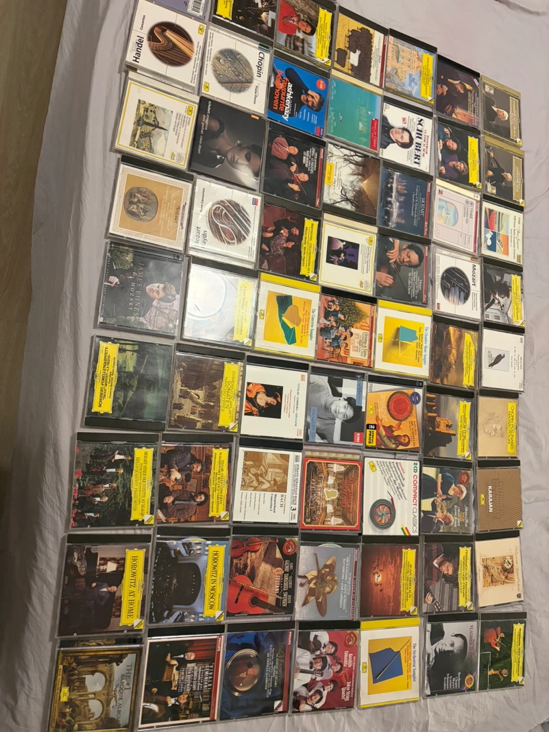 Lot of 66 Original Classical CDs (DG, Philips, Decca, EMI)