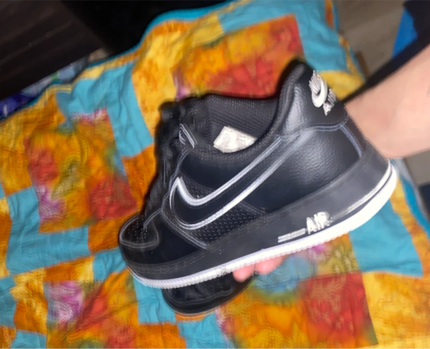 Nike Air Force 1 Black and White - photo 3