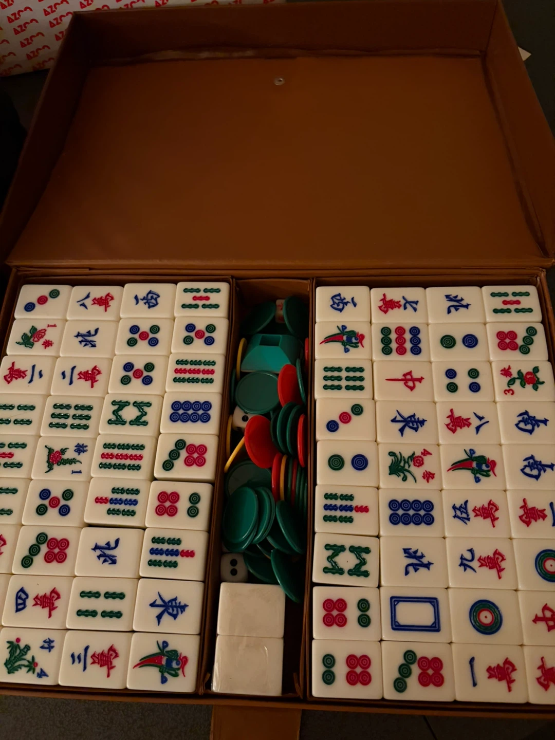 Mahjong Set with Case 🏈