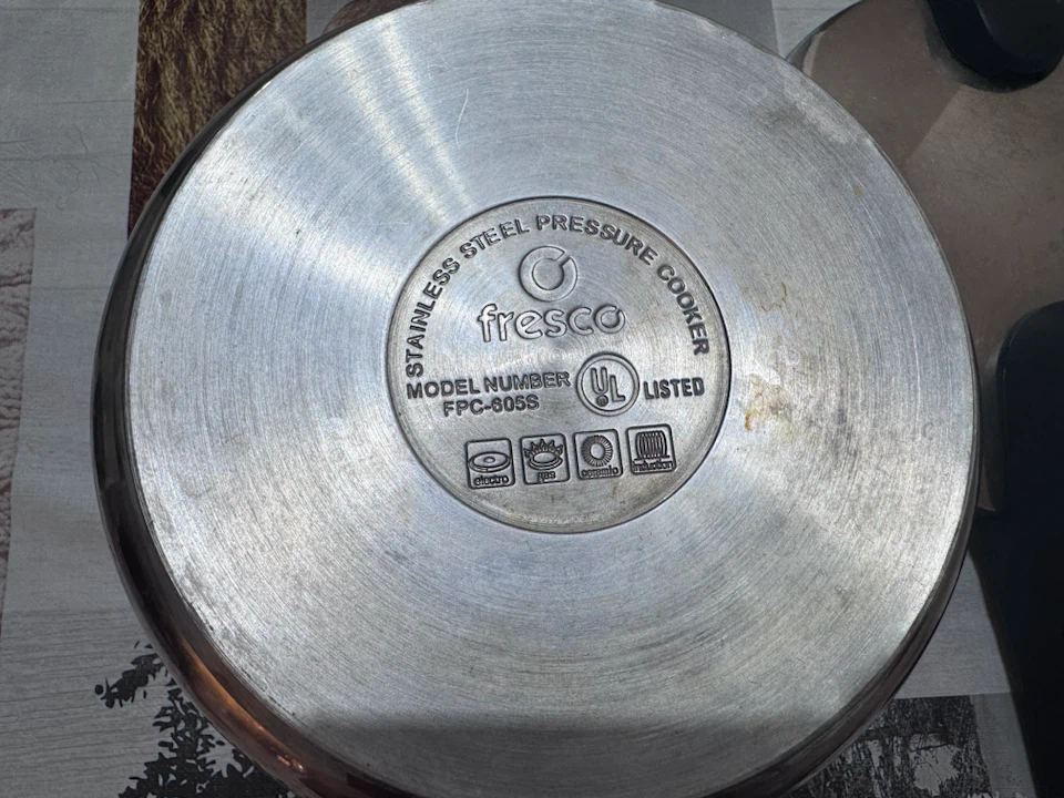 Fresco Stainless Steel Pressure Cooker FPC-605S - photo 4