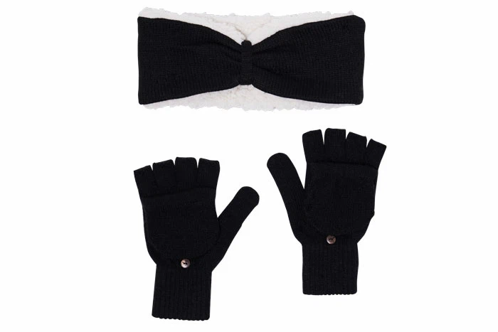 Bearpaw headband and glove set - photo 3