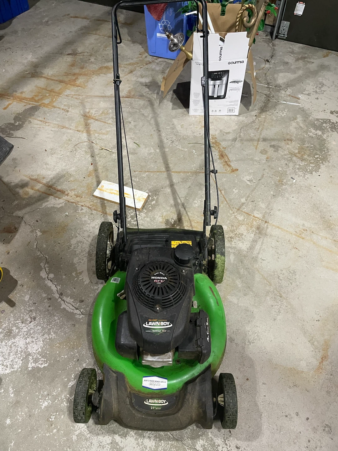 Lawn-Boy 21-inch lawn mower with Honda GCV 160 engine - photo 2