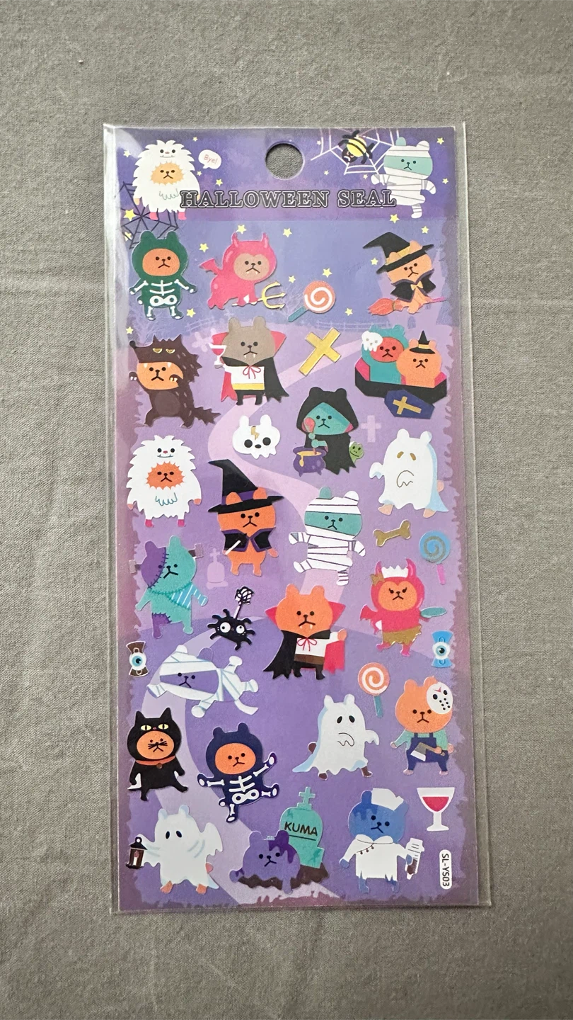 Halloween Animal Costumes Seal Sticker