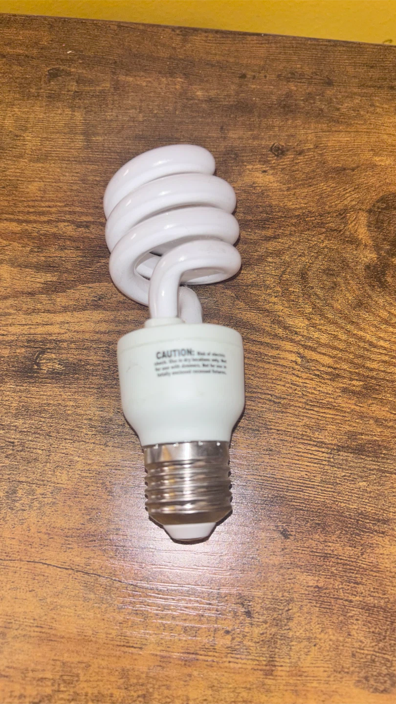 🏈 Spiral CFL Light Bulb