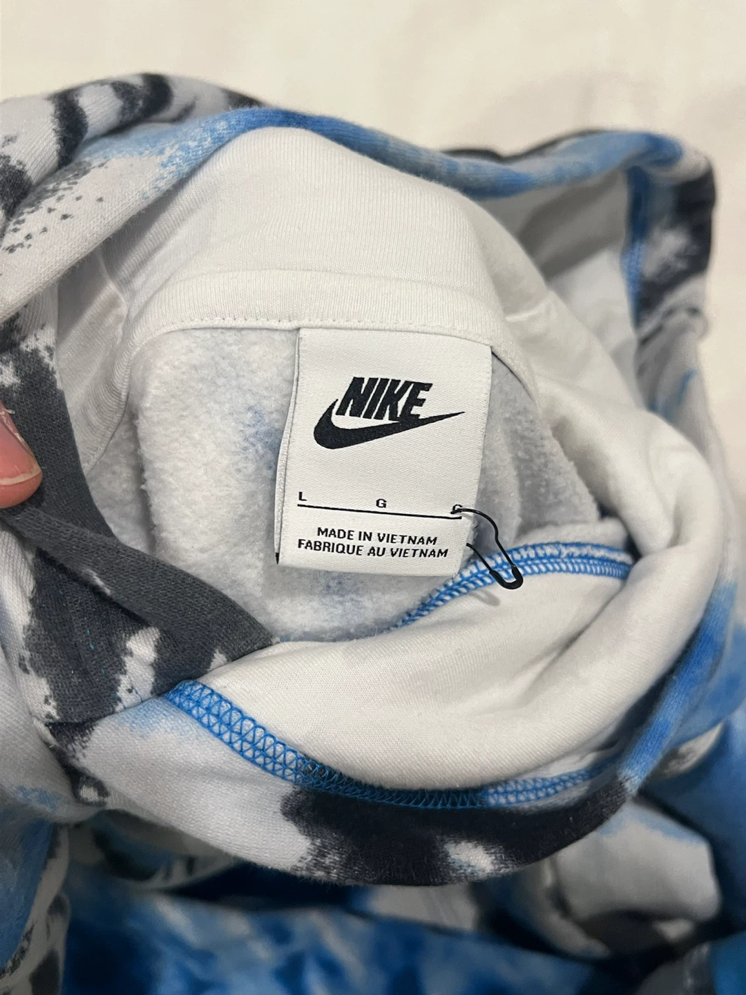 Nike Tie-Dye Hoodie junior L - photo 2