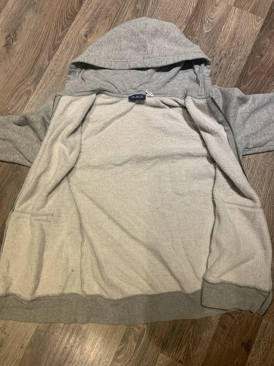 The Children's Place Grey Zip-Up Hoodie - photo 2