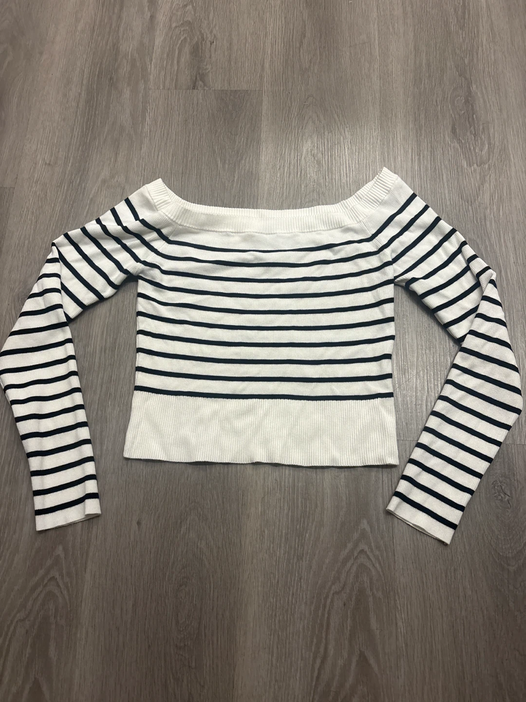 Brand New Garage Striped Top