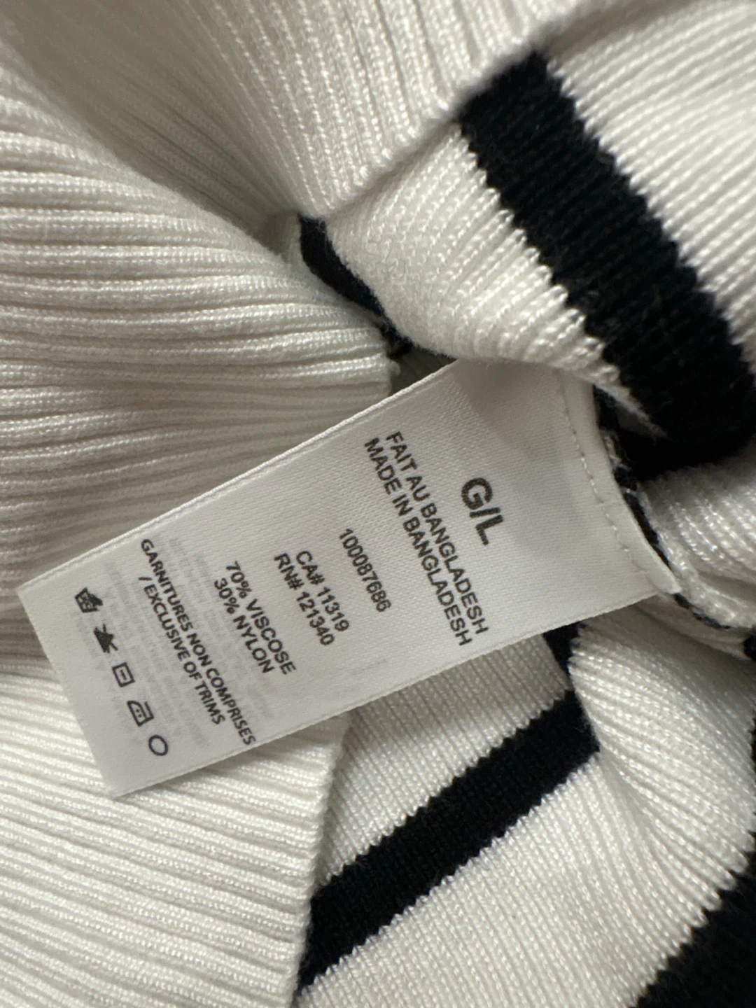 Brand New Garage Striped Top - photo 3