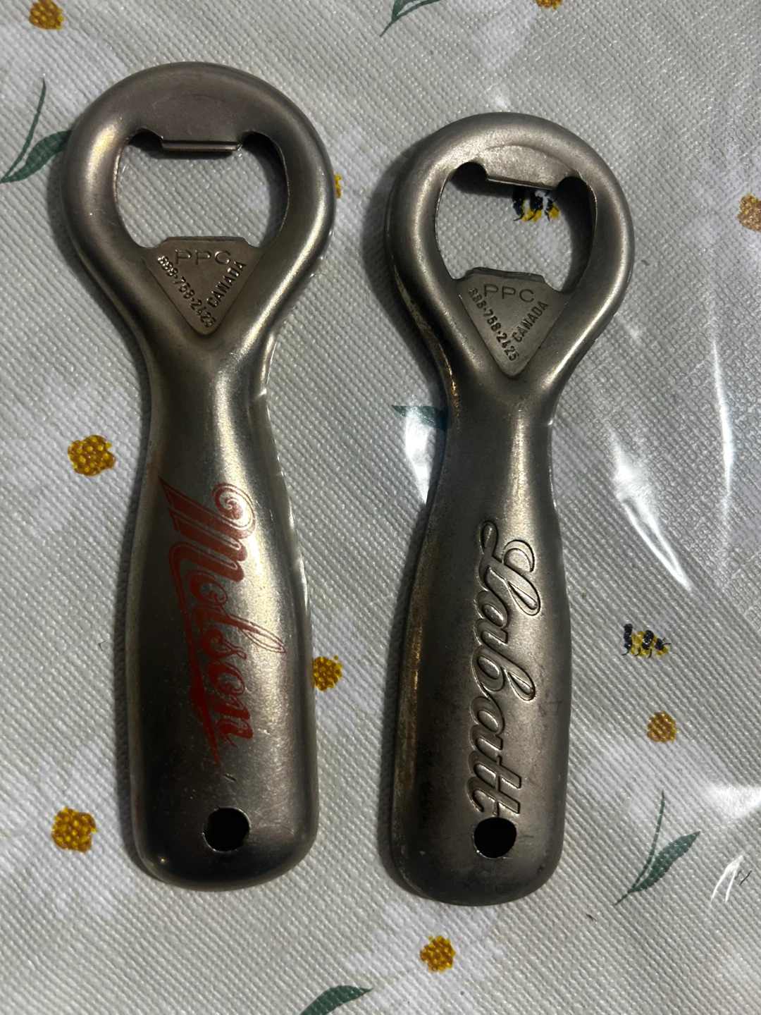 Molson and Labatt Vintage Bottle Openers