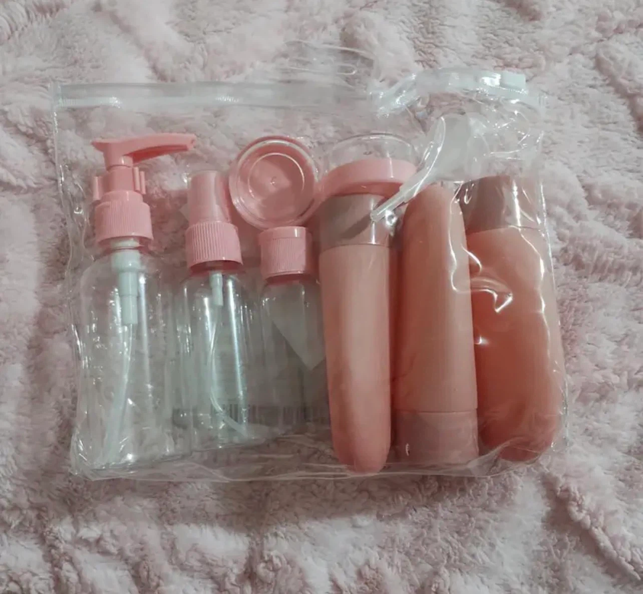 New Travel Toiletry Bottle Set 🏈