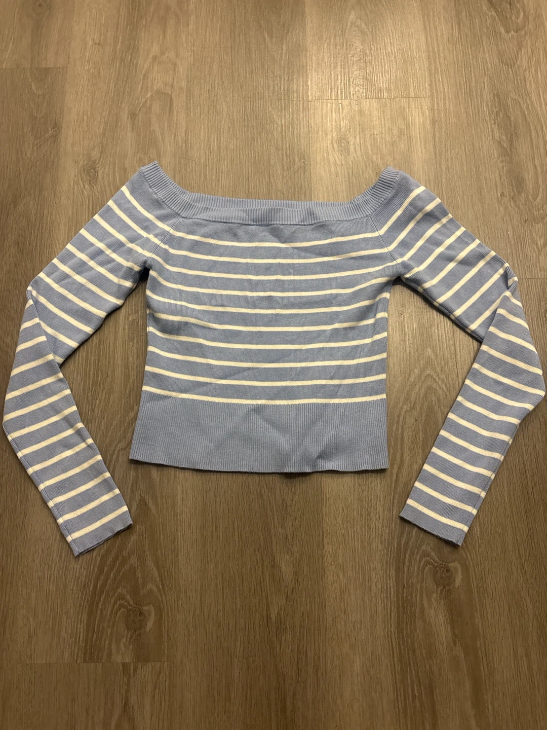 Brand New Garage striped shoulder sweater