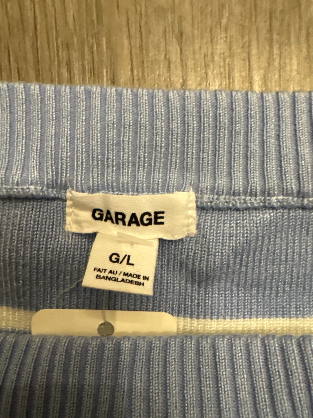 Brand New Garage striped shoulder sweater - photo 2